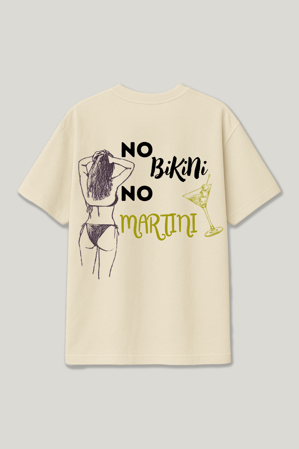 No Bikini No Martini Regular Shirt