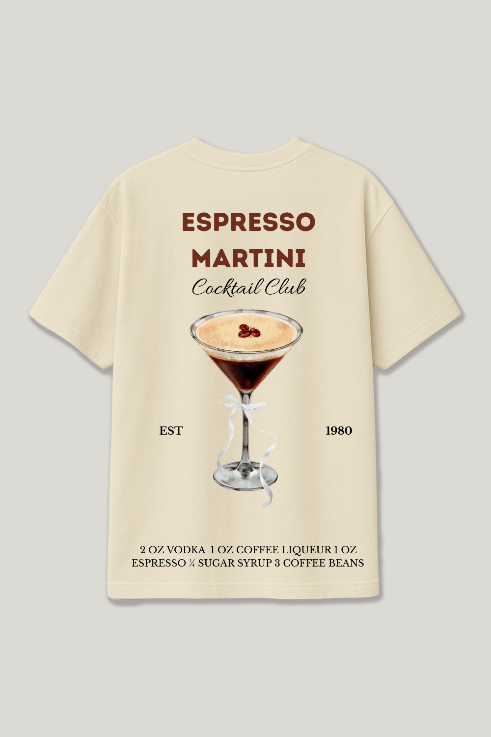 Espresso Martini Cocktail Club Regular Shirt