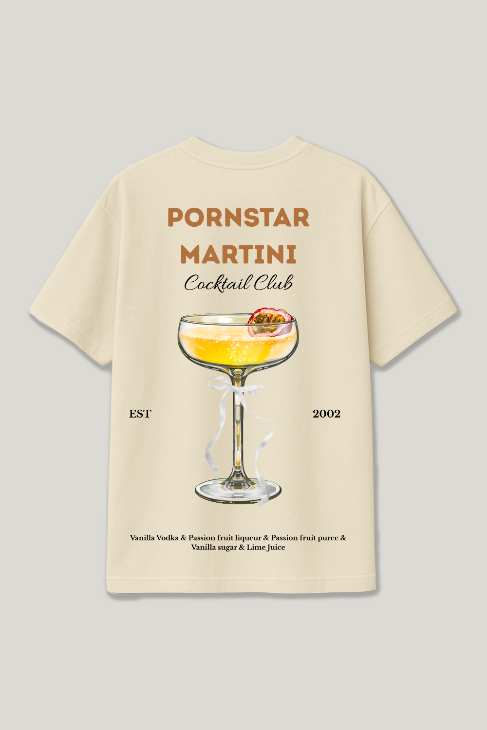 Pornstar Martini Cocktail Club Regular Shirt