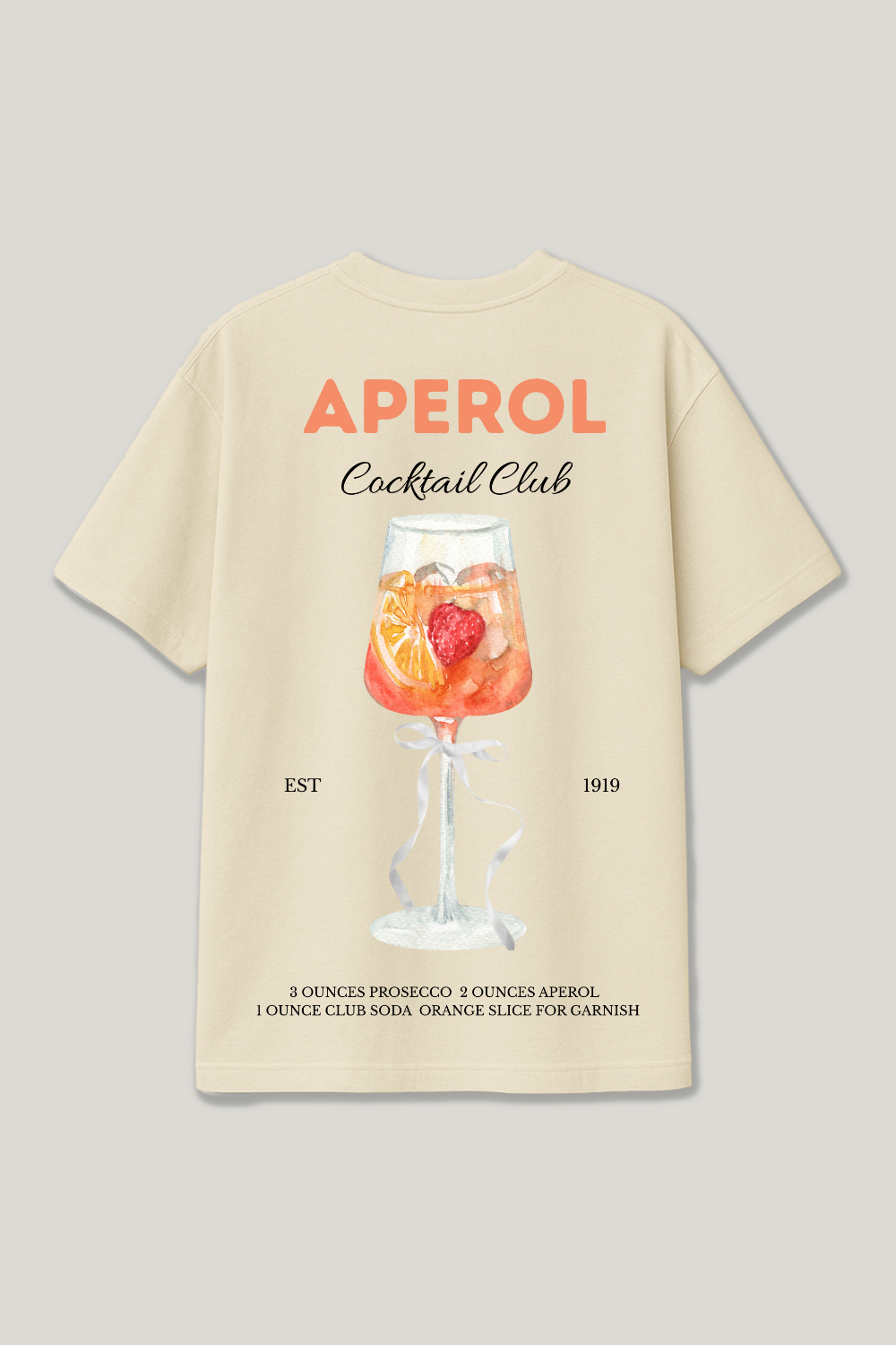 Aperol Cocktail Club Regular Shirt