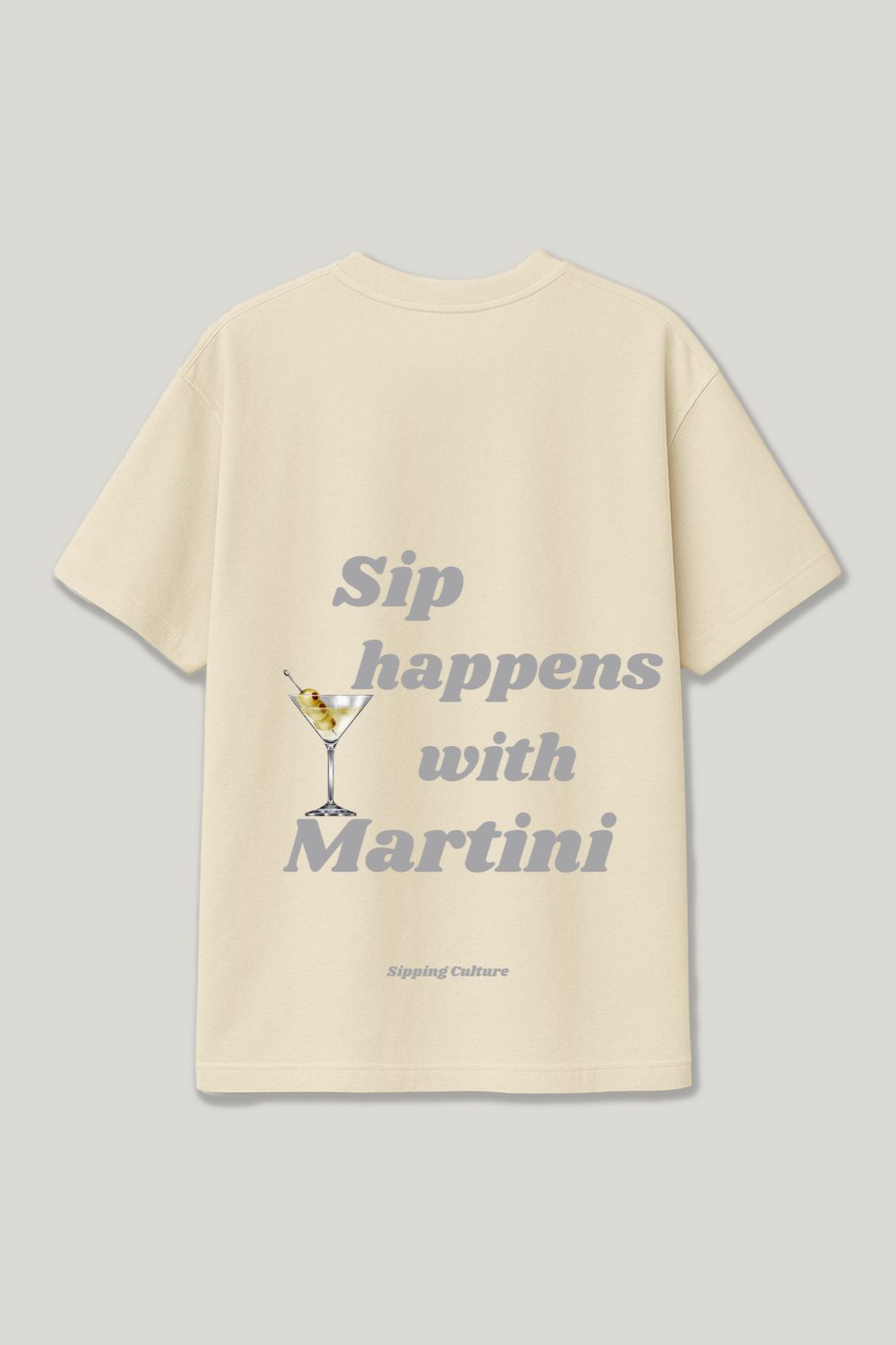 Sip happens with Martini Regular Shirt