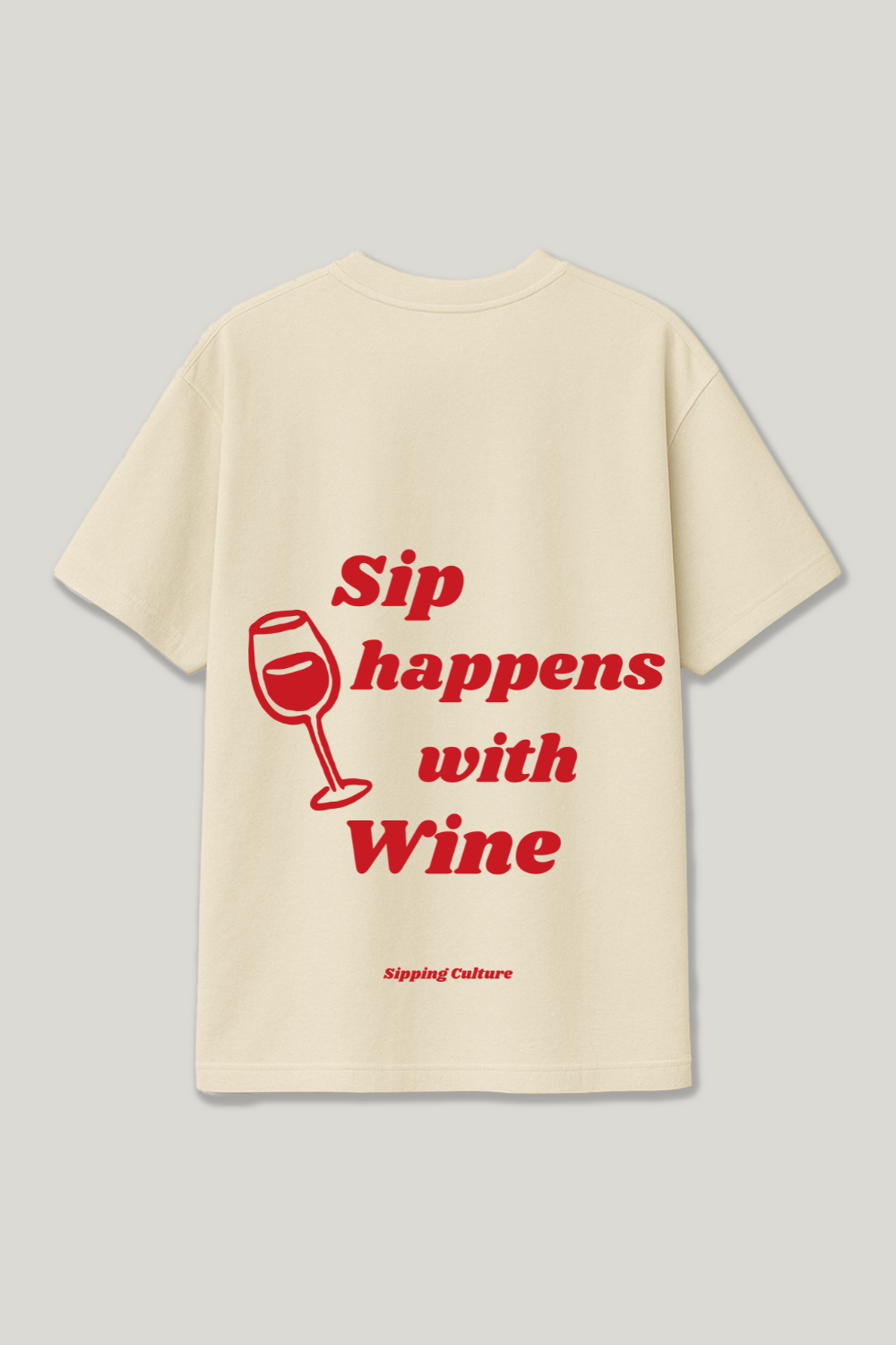 Sip happens with Wine Regular Shirt