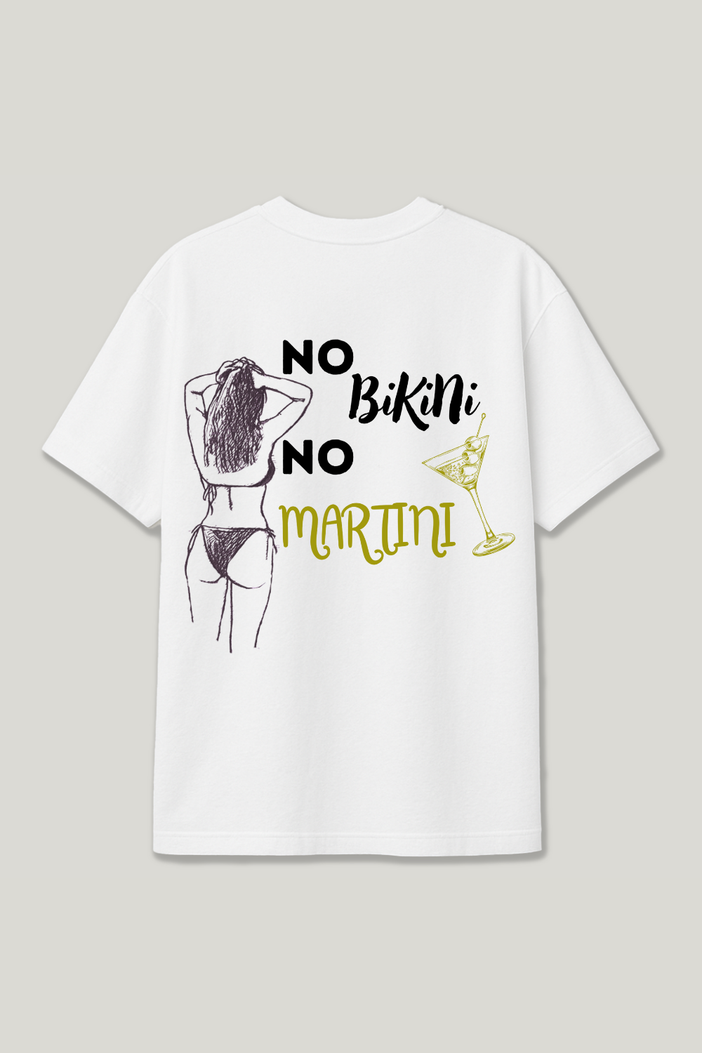 No Bikini No Martini Regular Shirt