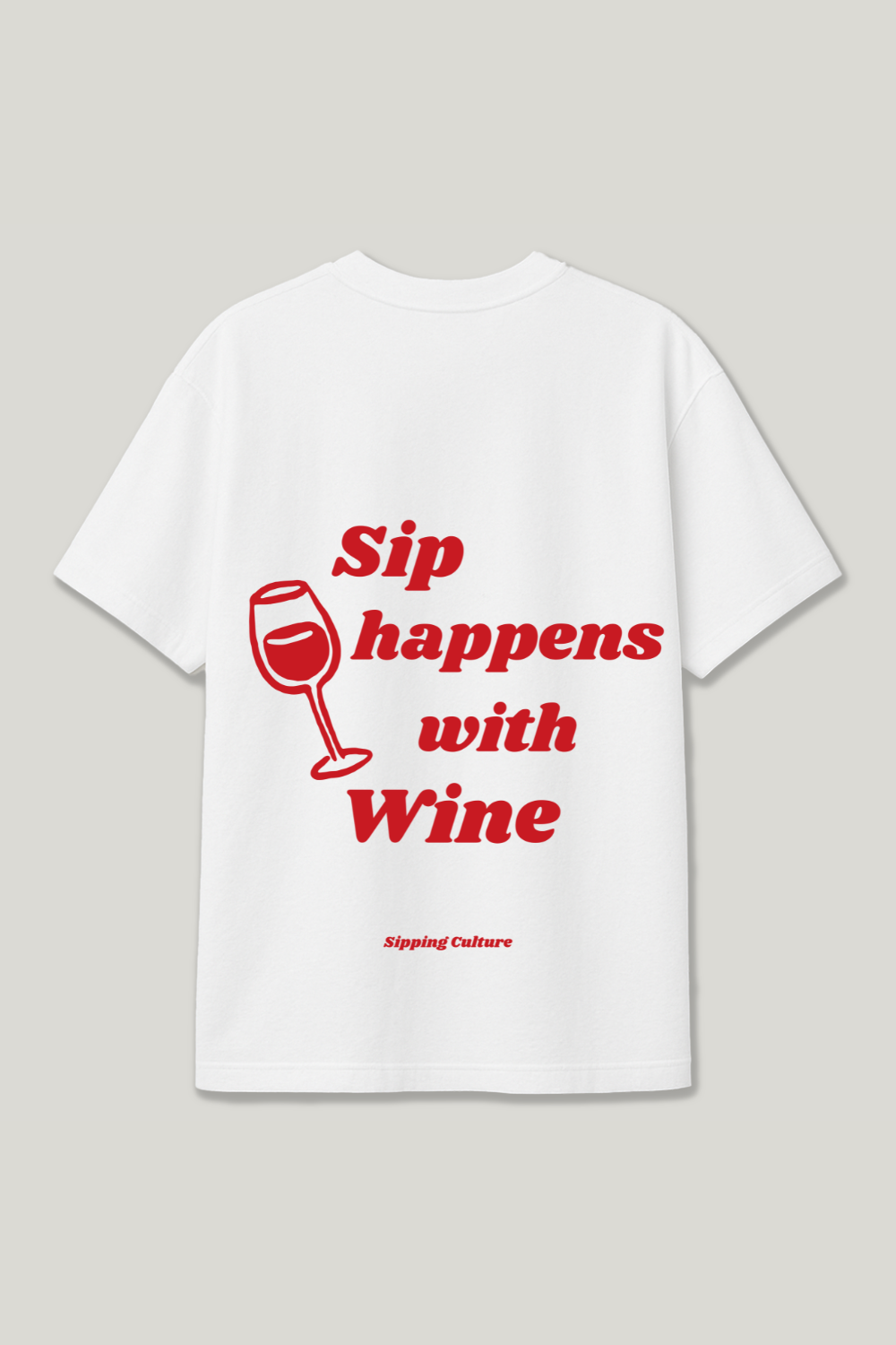 Sip happens with Wine Regular Shirt