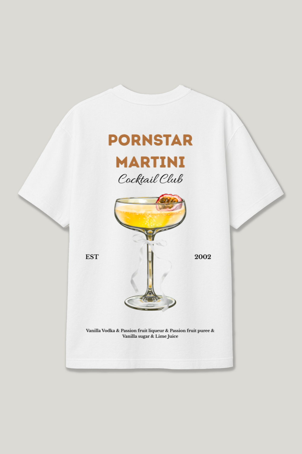 Pornstar Martini Cocktail Club Regular Shirt