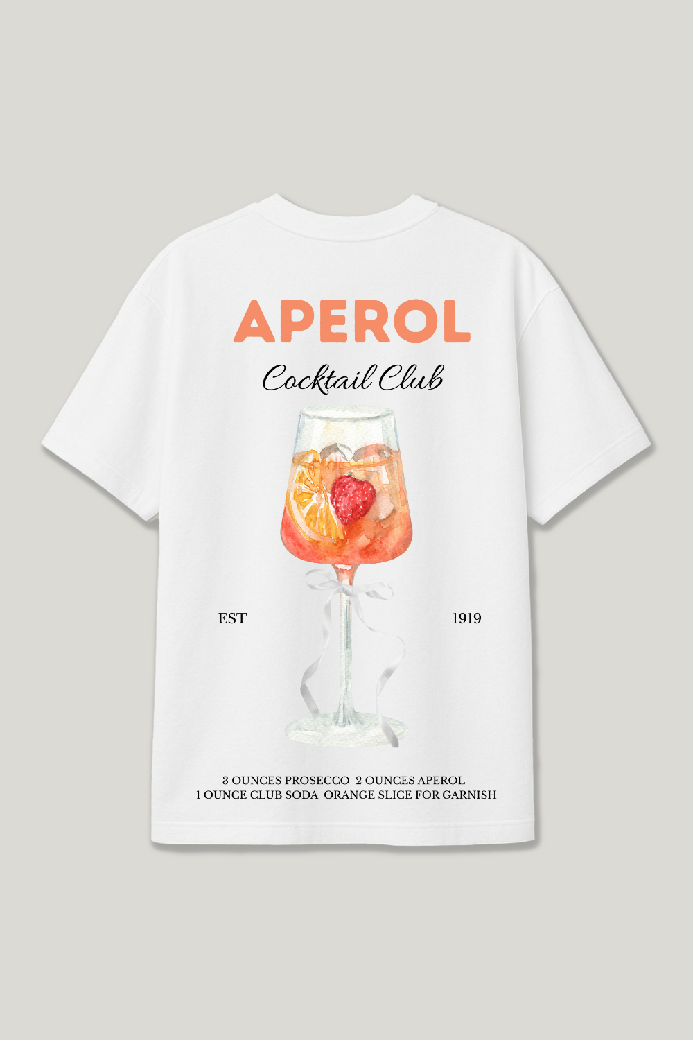 Aperol Cocktail Club Regular Shirt