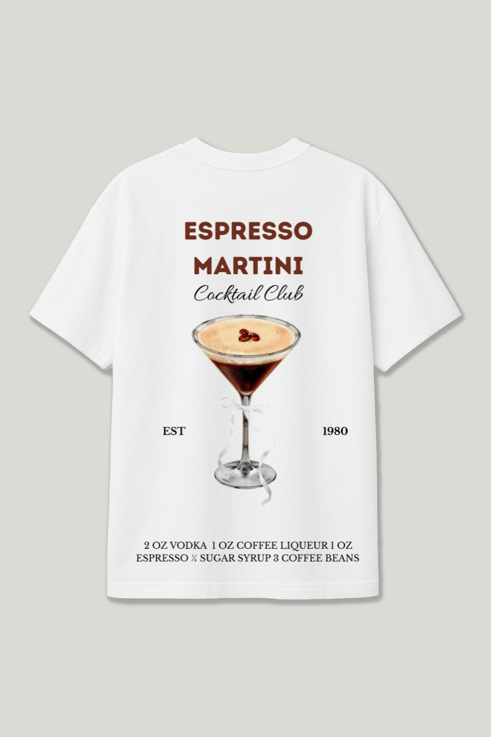 Espresso Martini Cocktail Club Regular Shirt