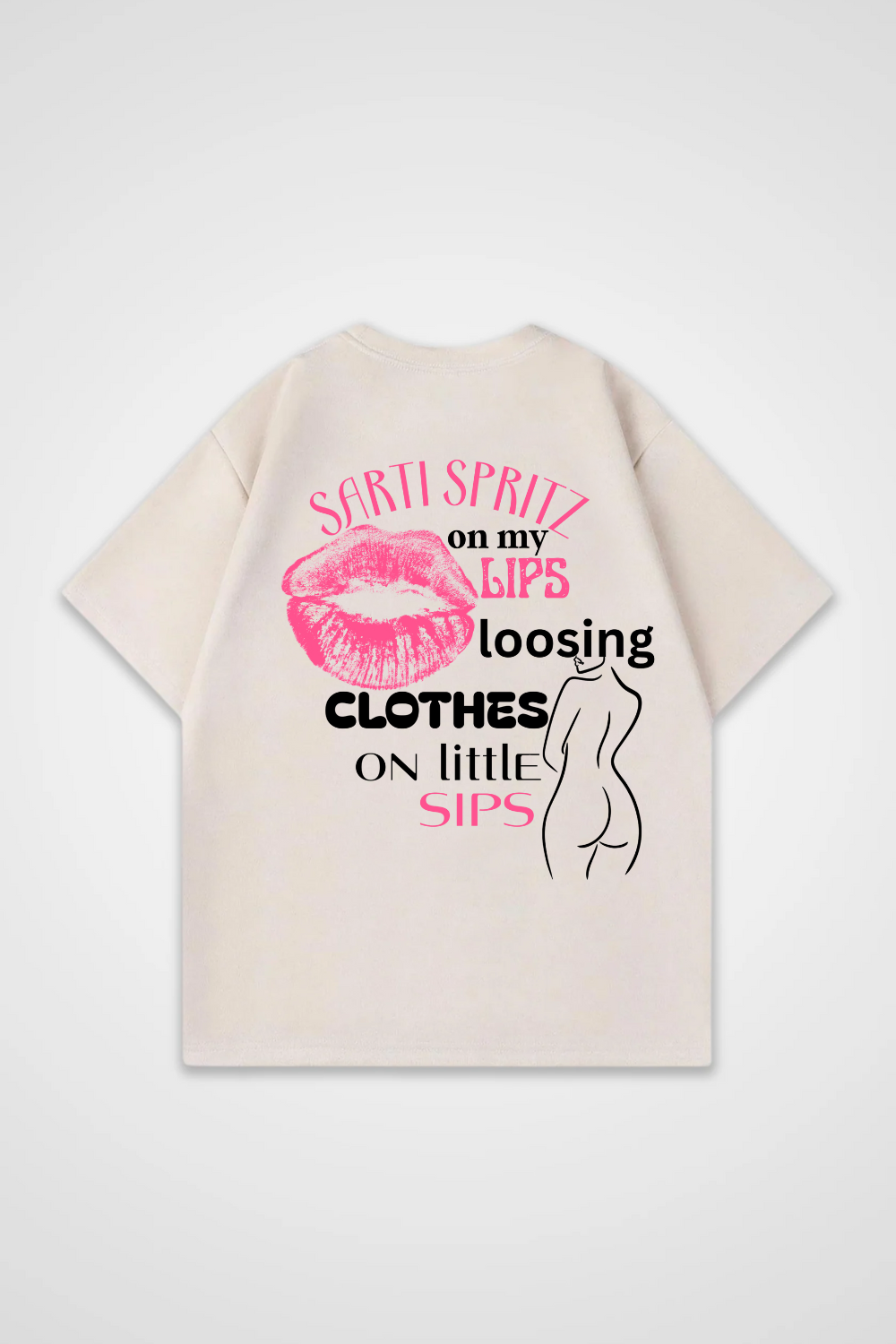 Sarti Spritz on my Lips Oversized Shirt