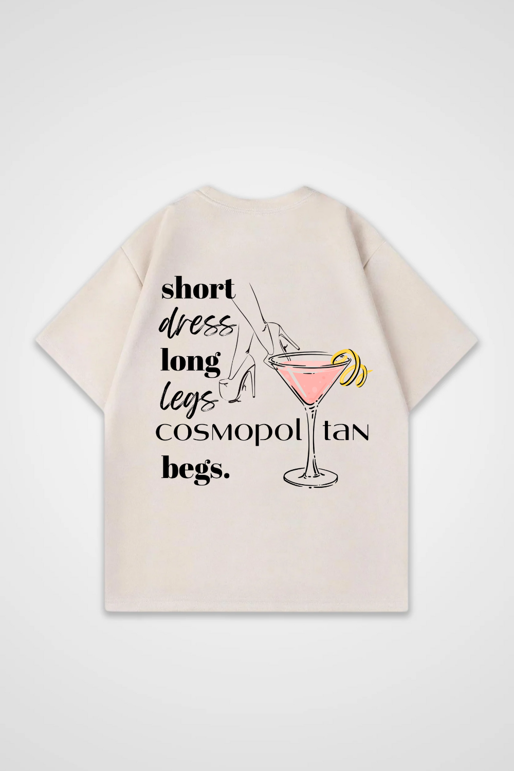 Cosmopolitan Begs Oversized Shirt