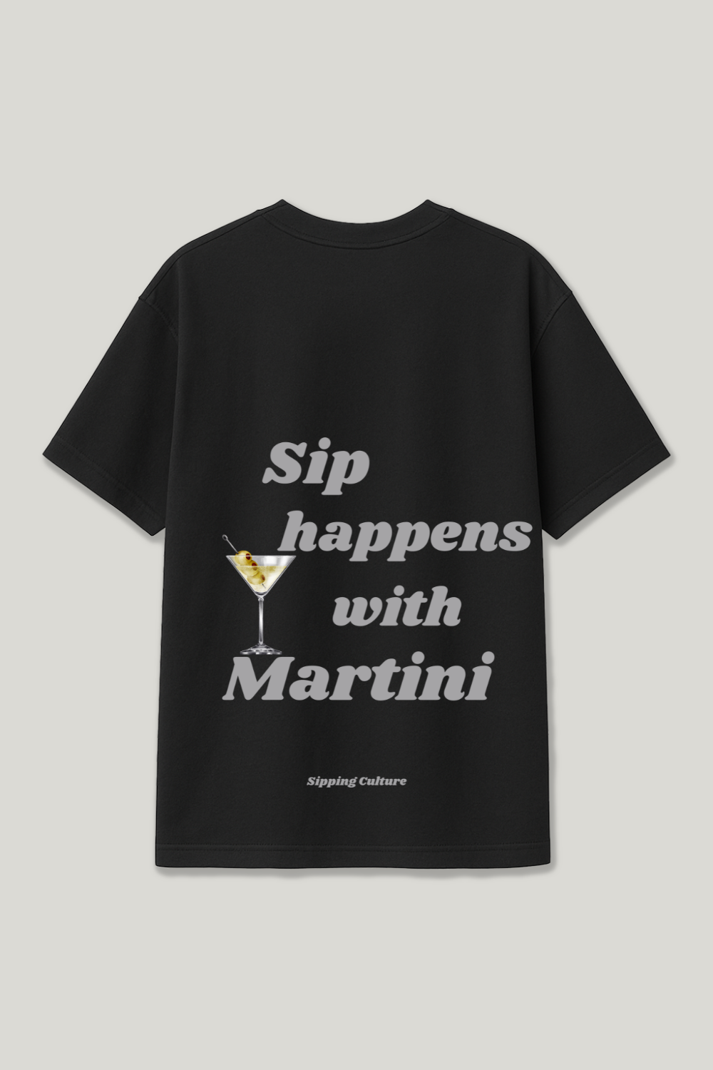 Sip happens with Martini Regular Shirt