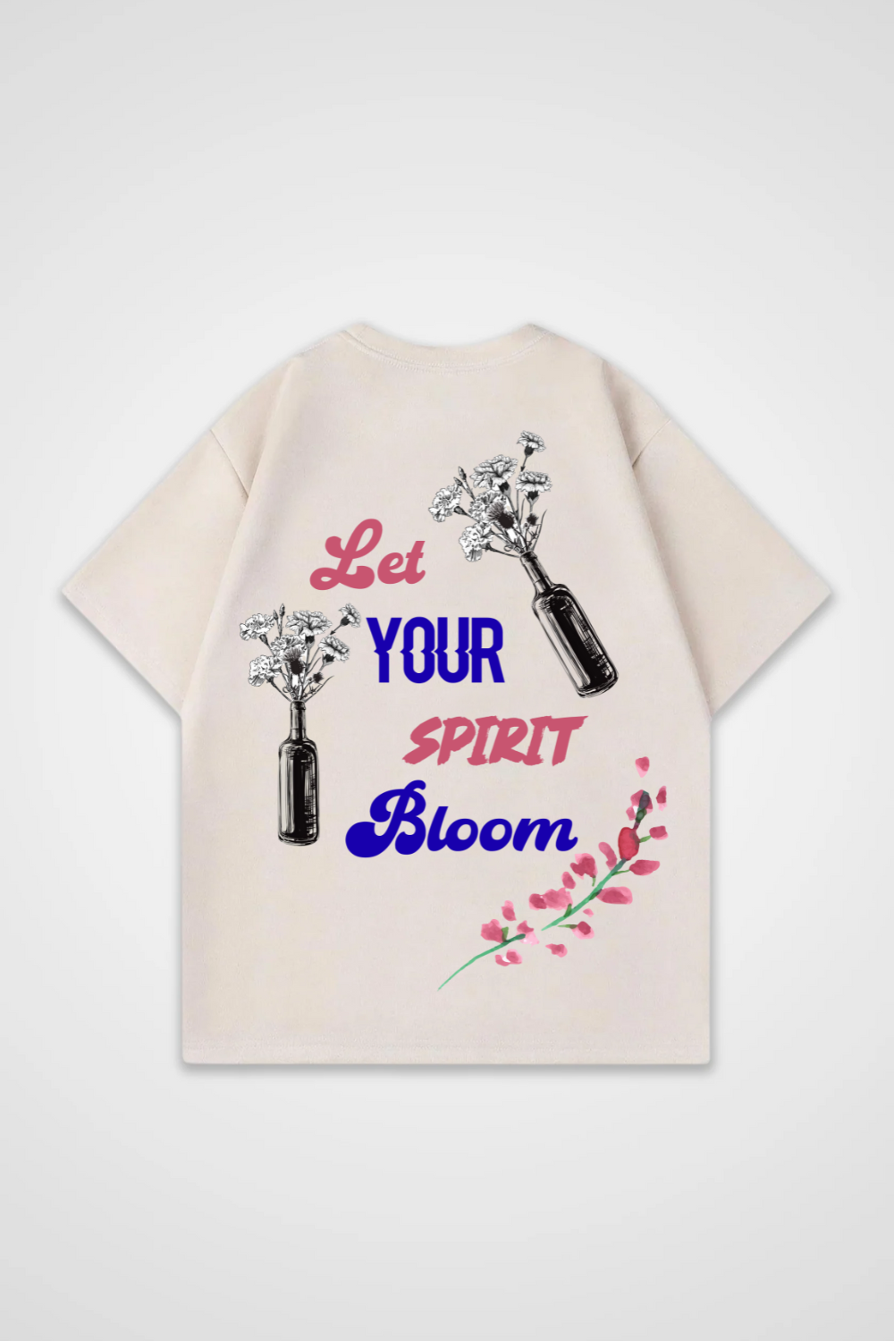 Let your Spirit Bloom Oversized Shirt
