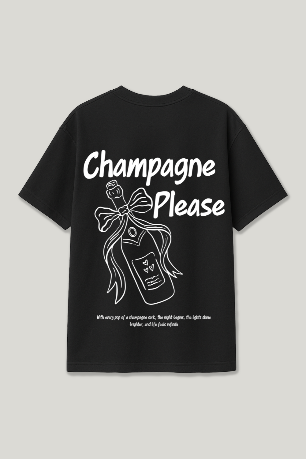 Champagne Please Regular Shirt