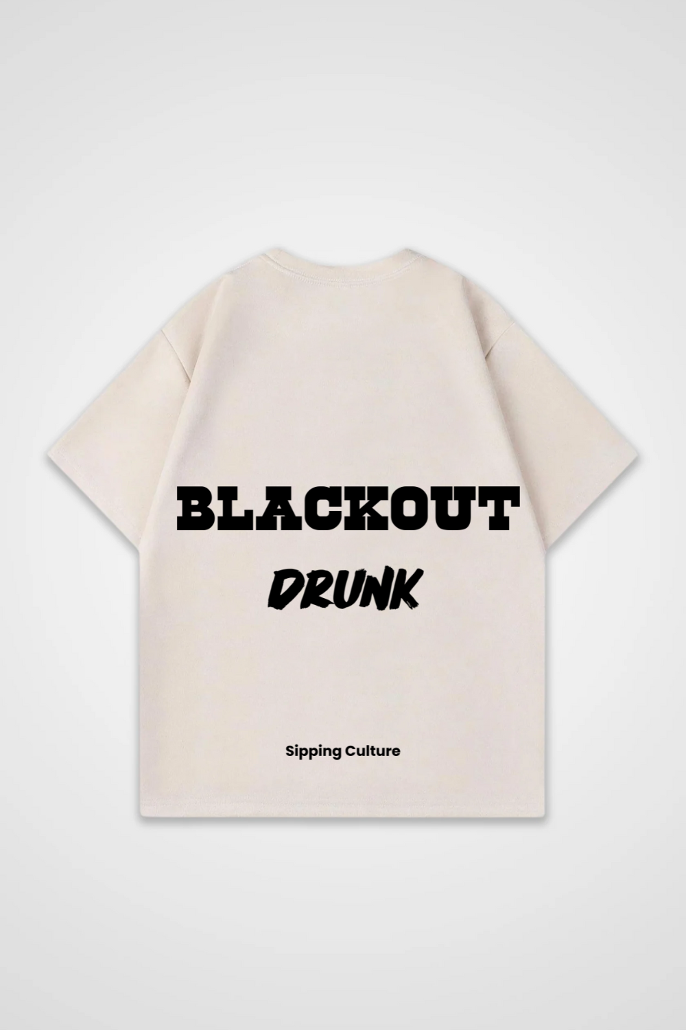 Blackout Drunk Oversized Shirt
