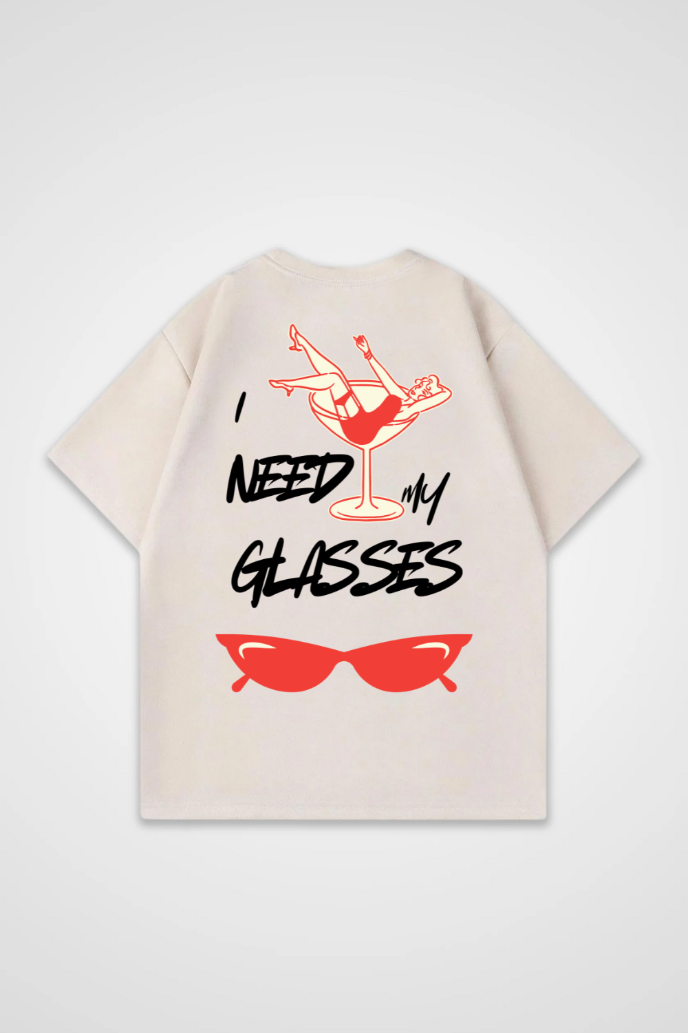 I need my Glasses Oversized Shirt