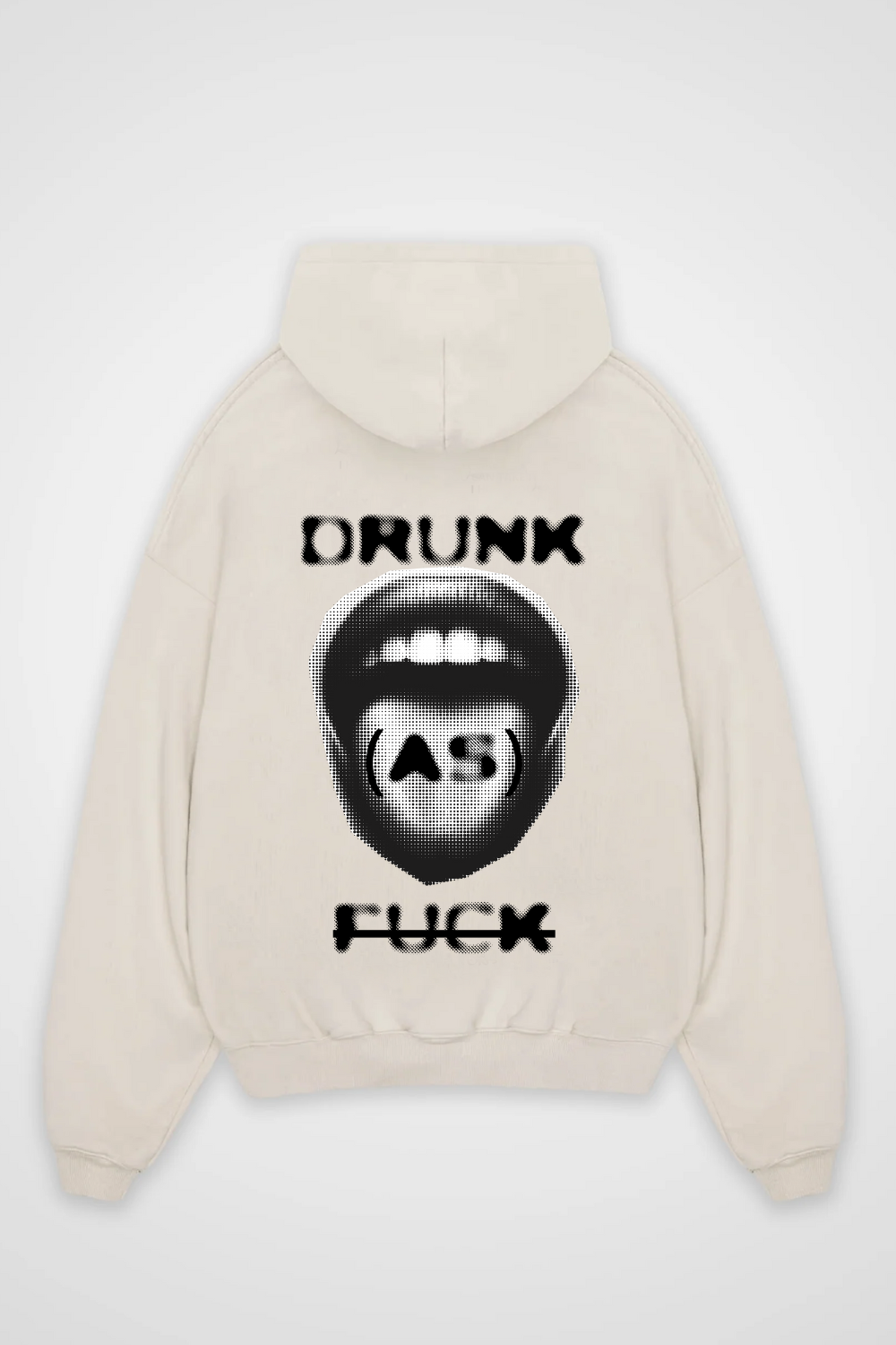 Drunk as Fuck Oversized Hoodie
