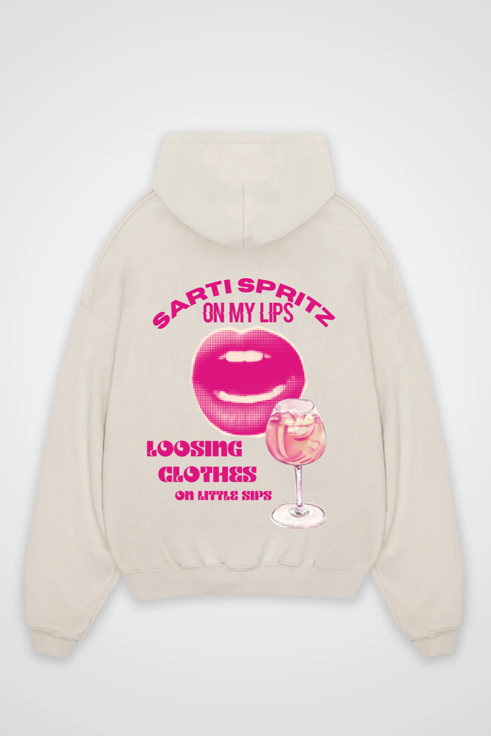 Sarti on my Lips Version 2 Oversized Hoodie
