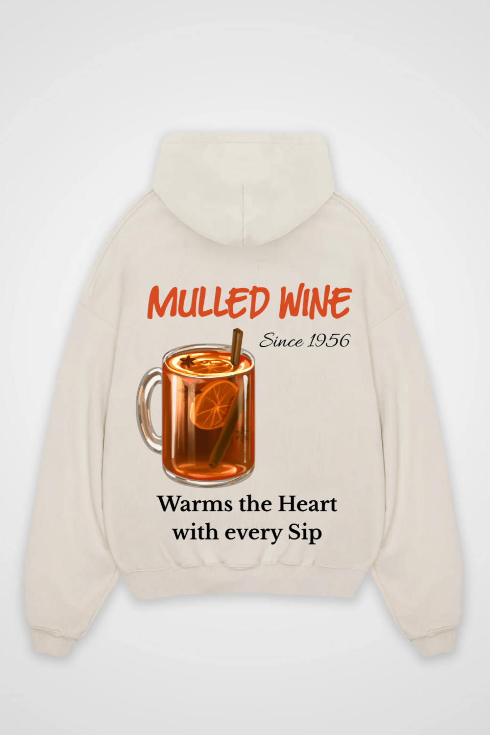 Mulled Wine Oversized Hoodie