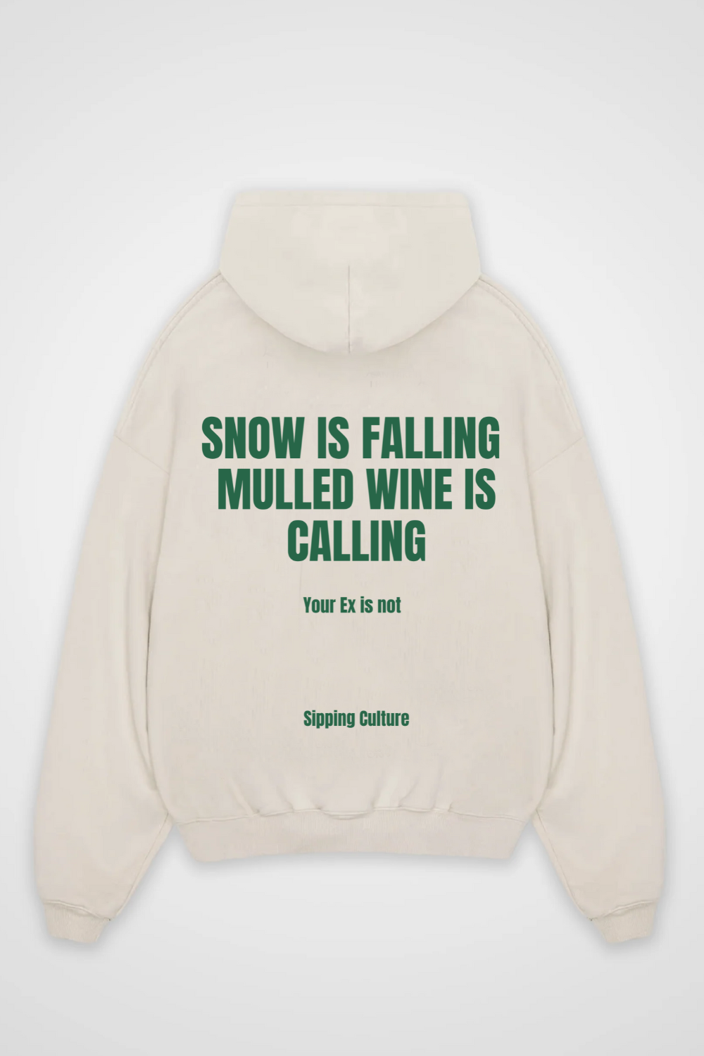 Snow is Falling Oversized Hoodie