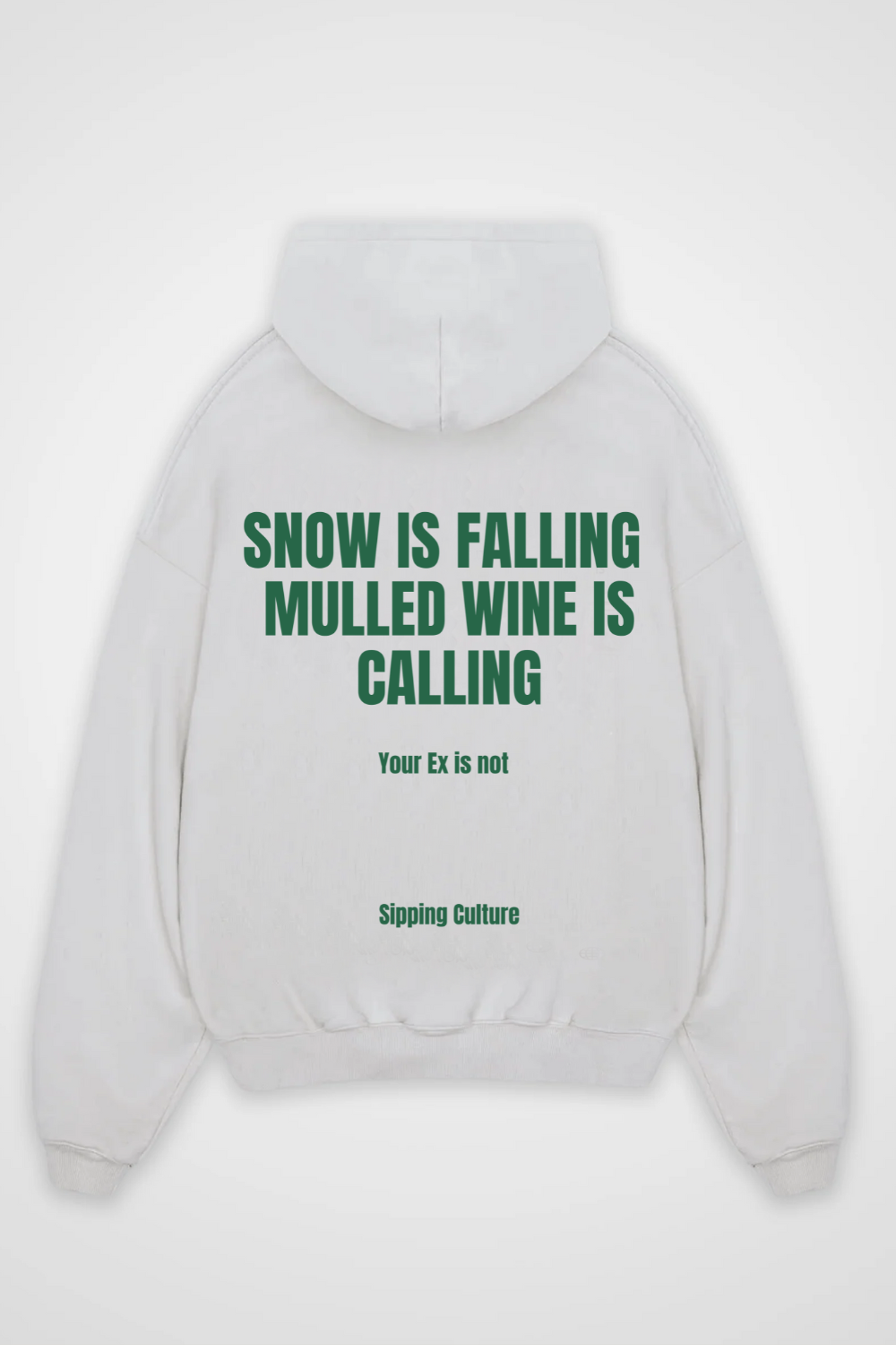 Snow is Falling Oversized Hoodie