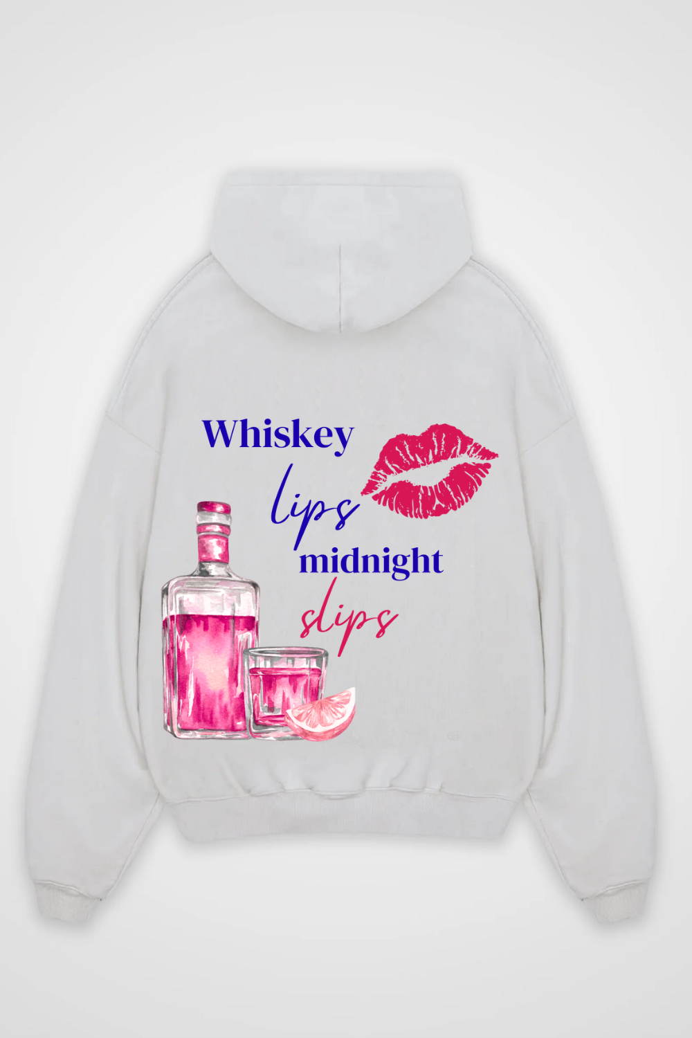 Whiskey Lips Oversized Hoodie