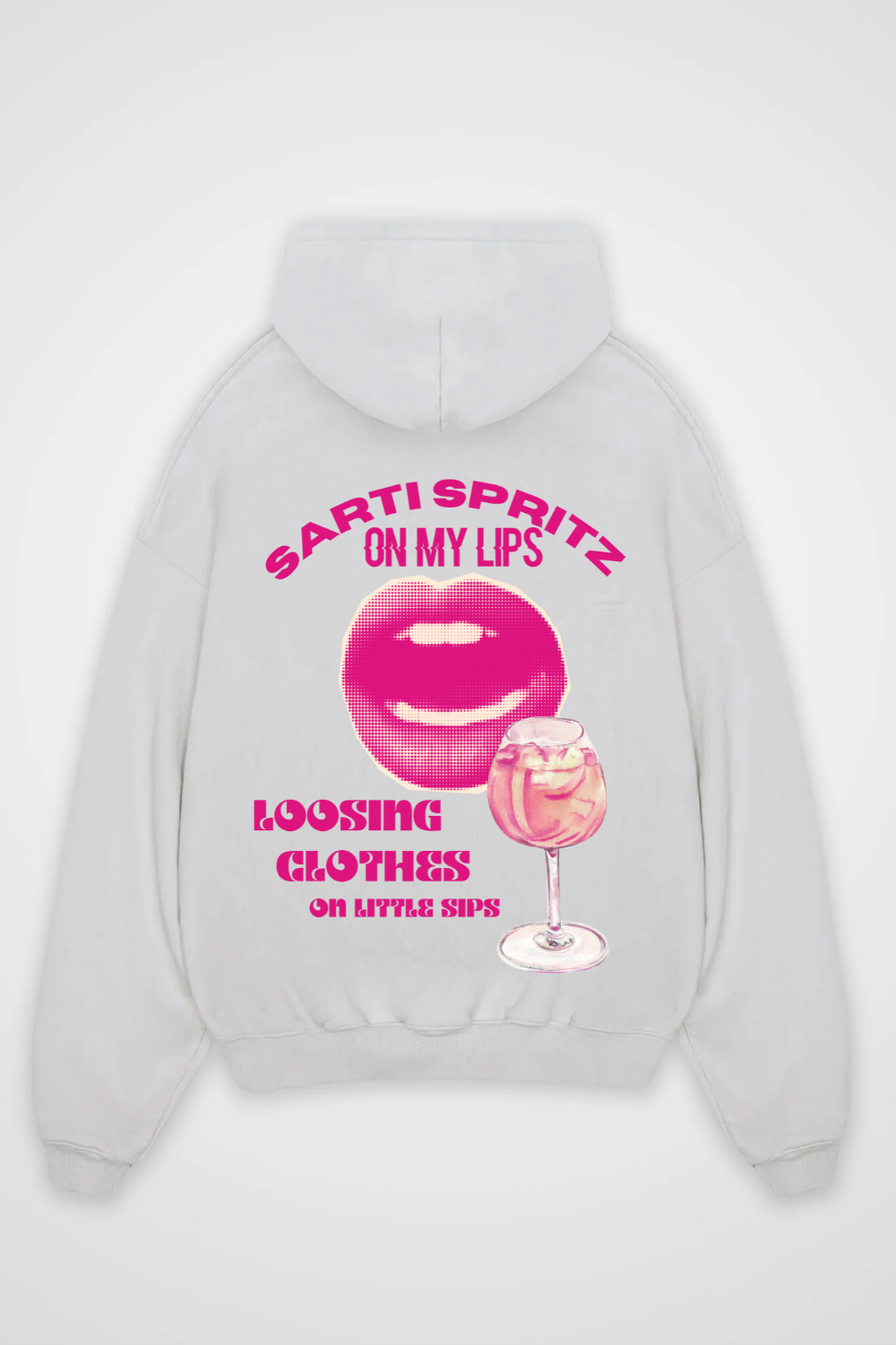 Sarti on my Lips Version 2 Oversized Hoodie