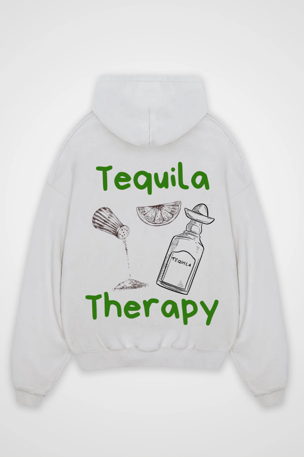 Tequila Therapy Oversized Hoodie