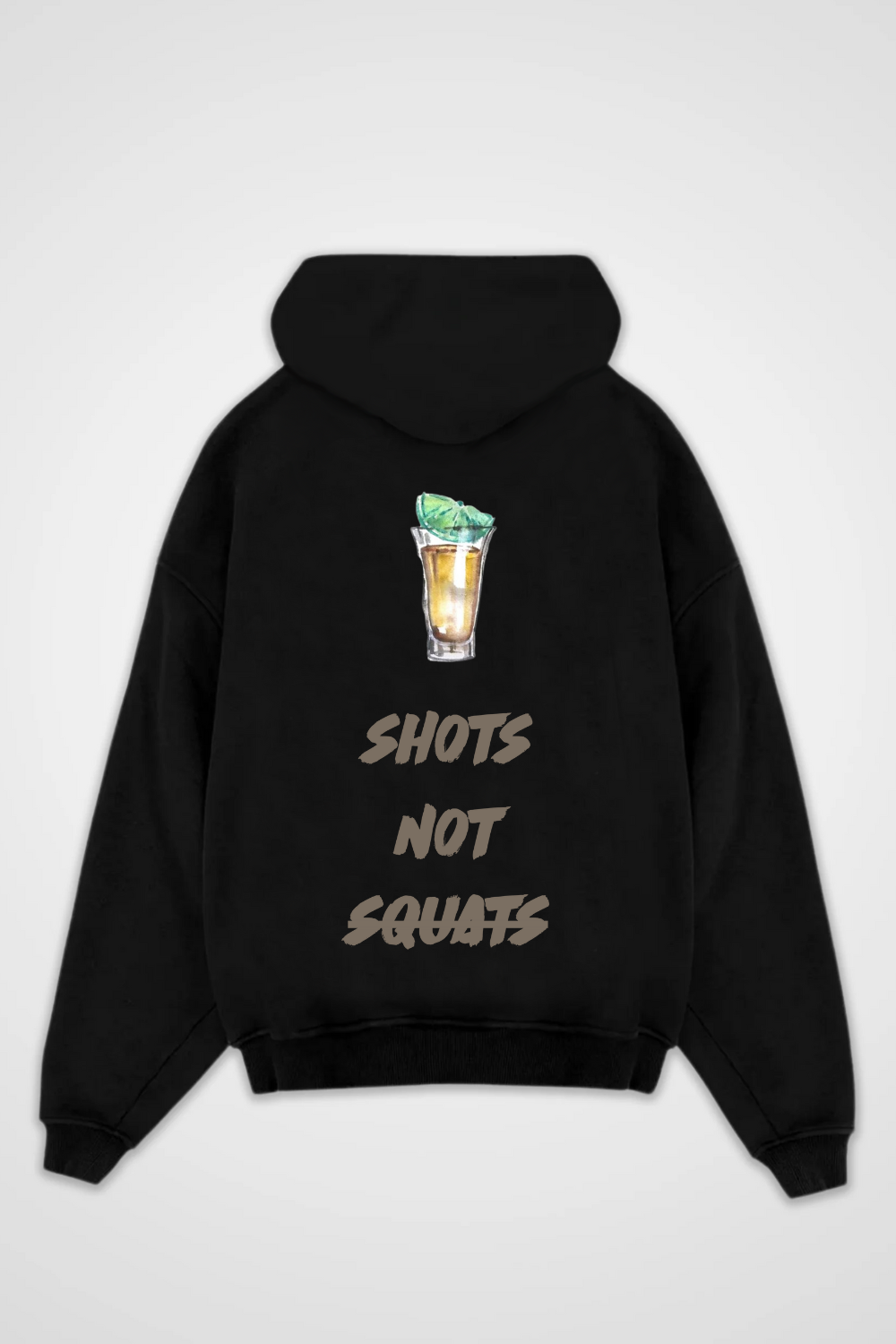 Shots not Squads Oversized Hoodie