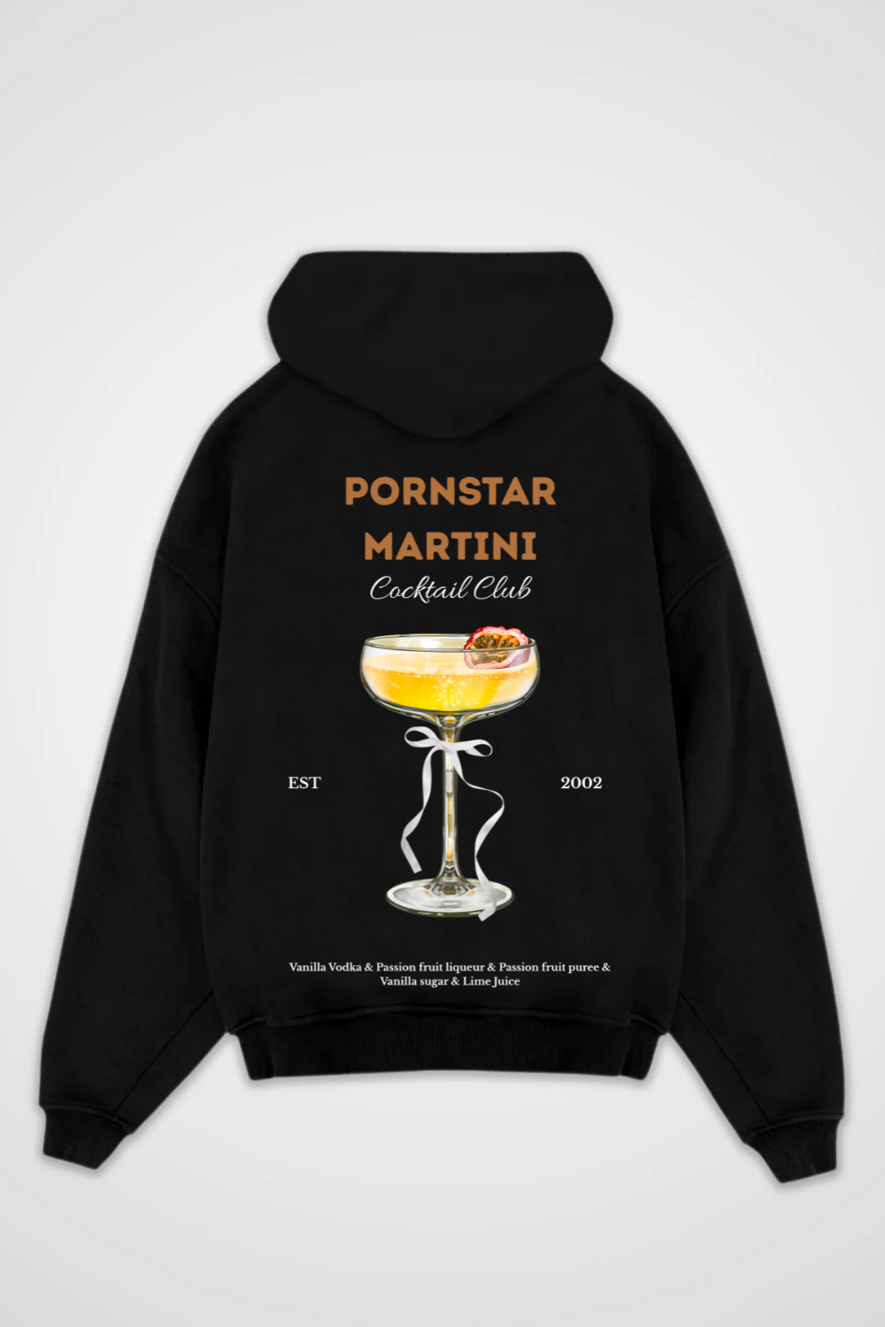 Pornstar Martini Cocktail Club Oversized Hoodie