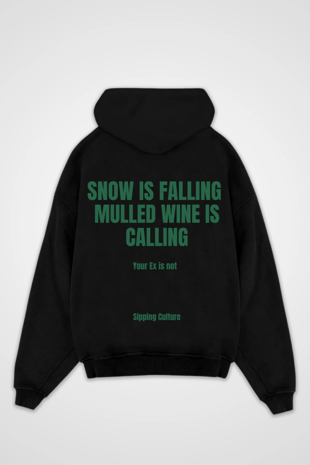 Snow is Falling Oversized Hoodie