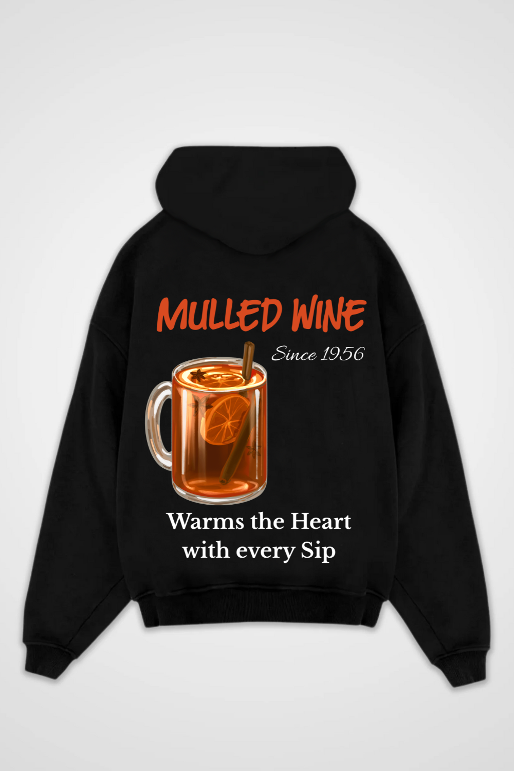 Mulled Wine Oversized Hoodie