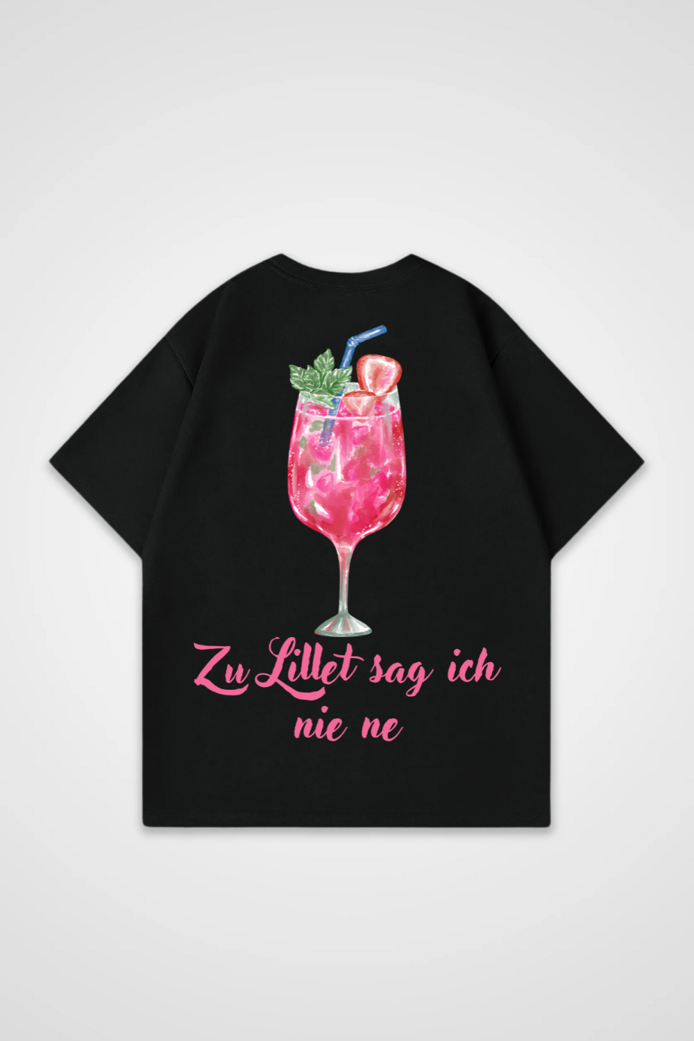 Zu Lillet sag ich nie ne Oversized Shirt