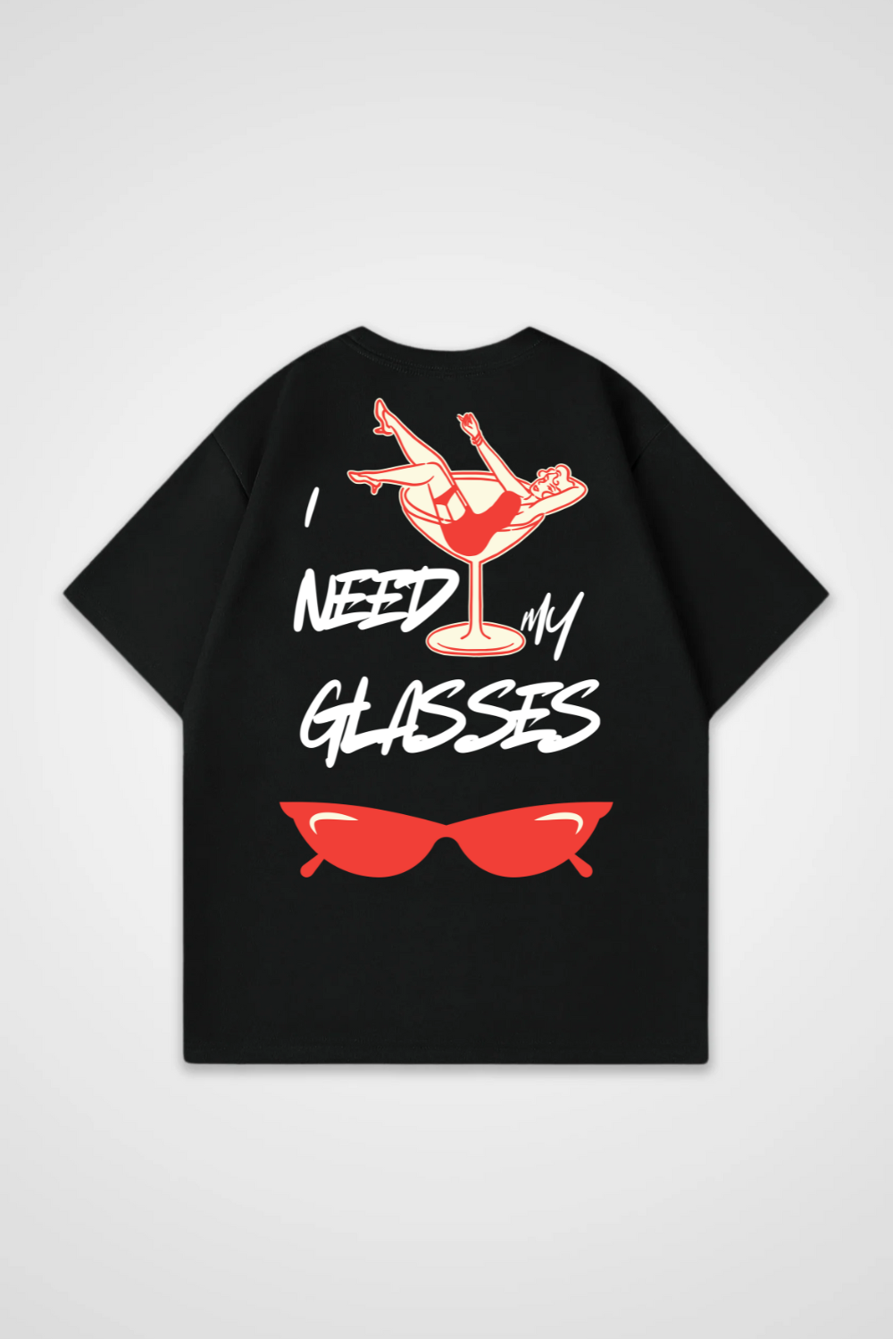 I need my Glasses Oversized Shirt