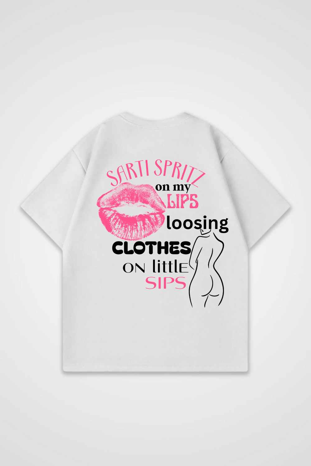 Sarti Spritz on my Lips Oversized Shirt