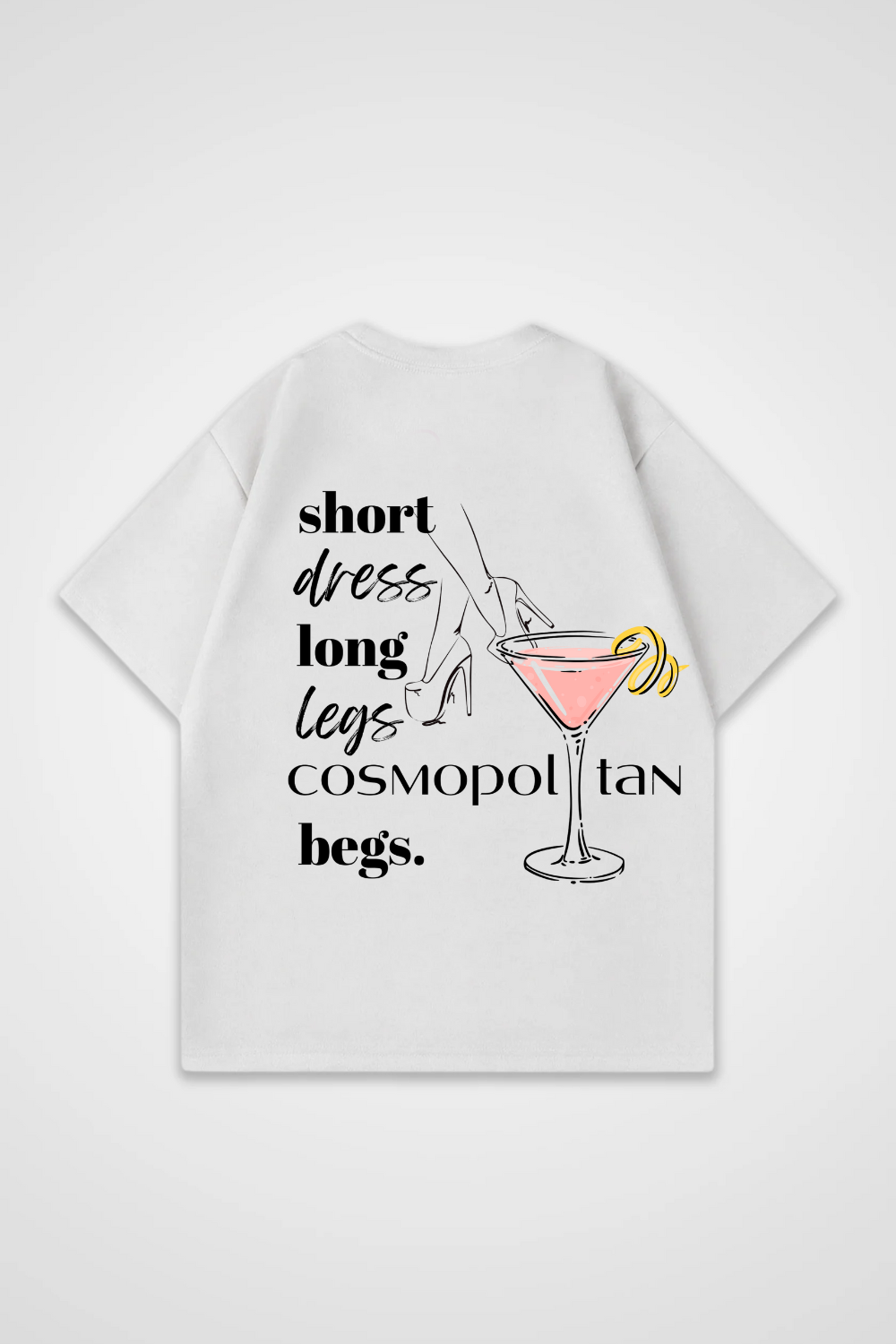 Cosmopolitan Begs Oversized Shirt