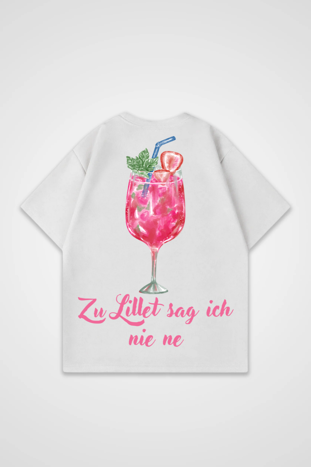 Zu Lillet sag ich nie ne Oversized Shirt