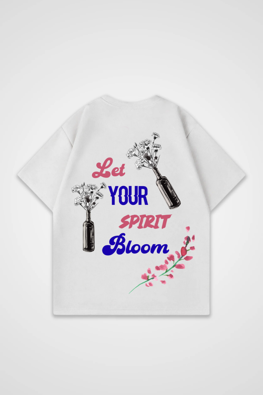 Let your Spirit Bloom Oversized Shirt