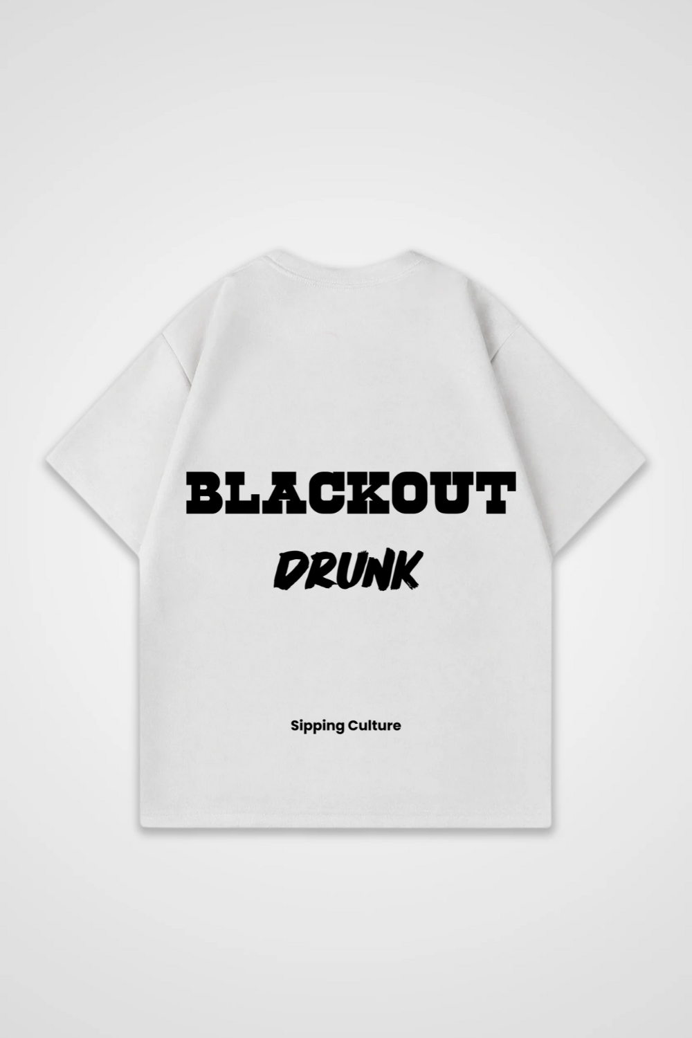 Blackout Drunk Oversized Shirt