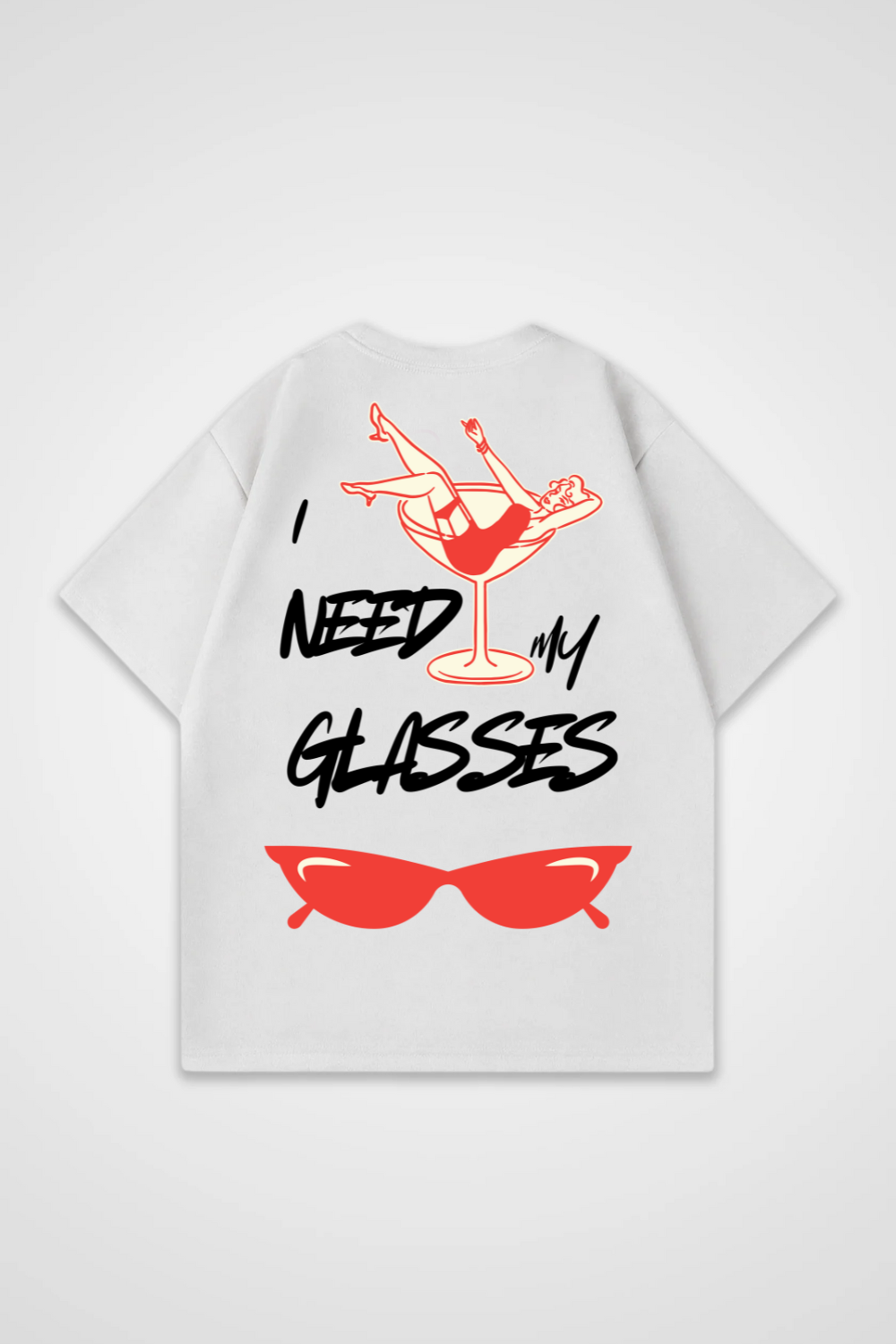 I need my Glasses Oversized Shirt