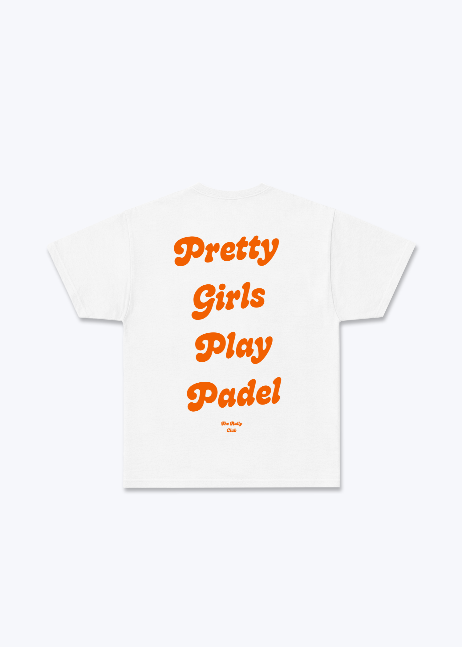 Pretty Girls Orange Regular Shirt - White Back (Designed)