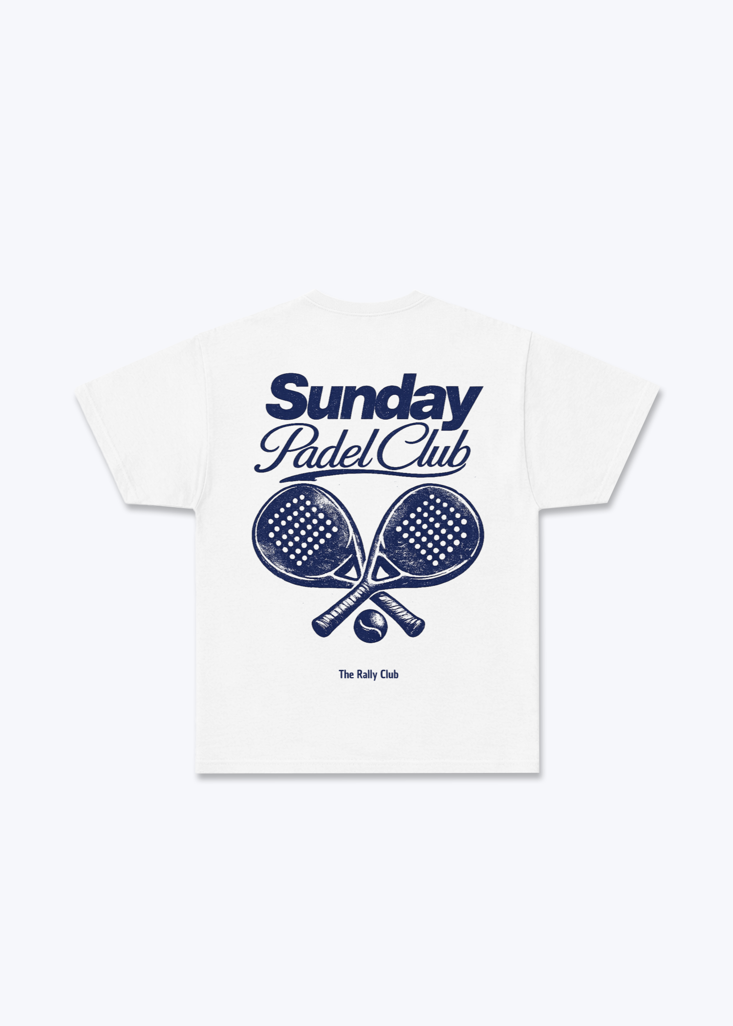 Sunday Padel Club Regular Shirt - White Back (Designed)