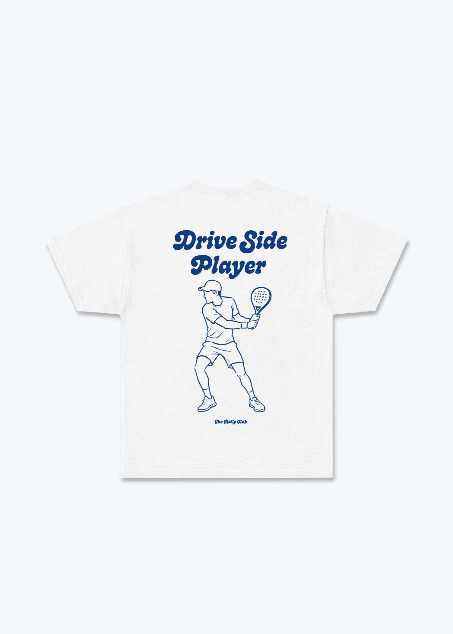 Drive Side Player Regular Shirt - White Back (Designed)